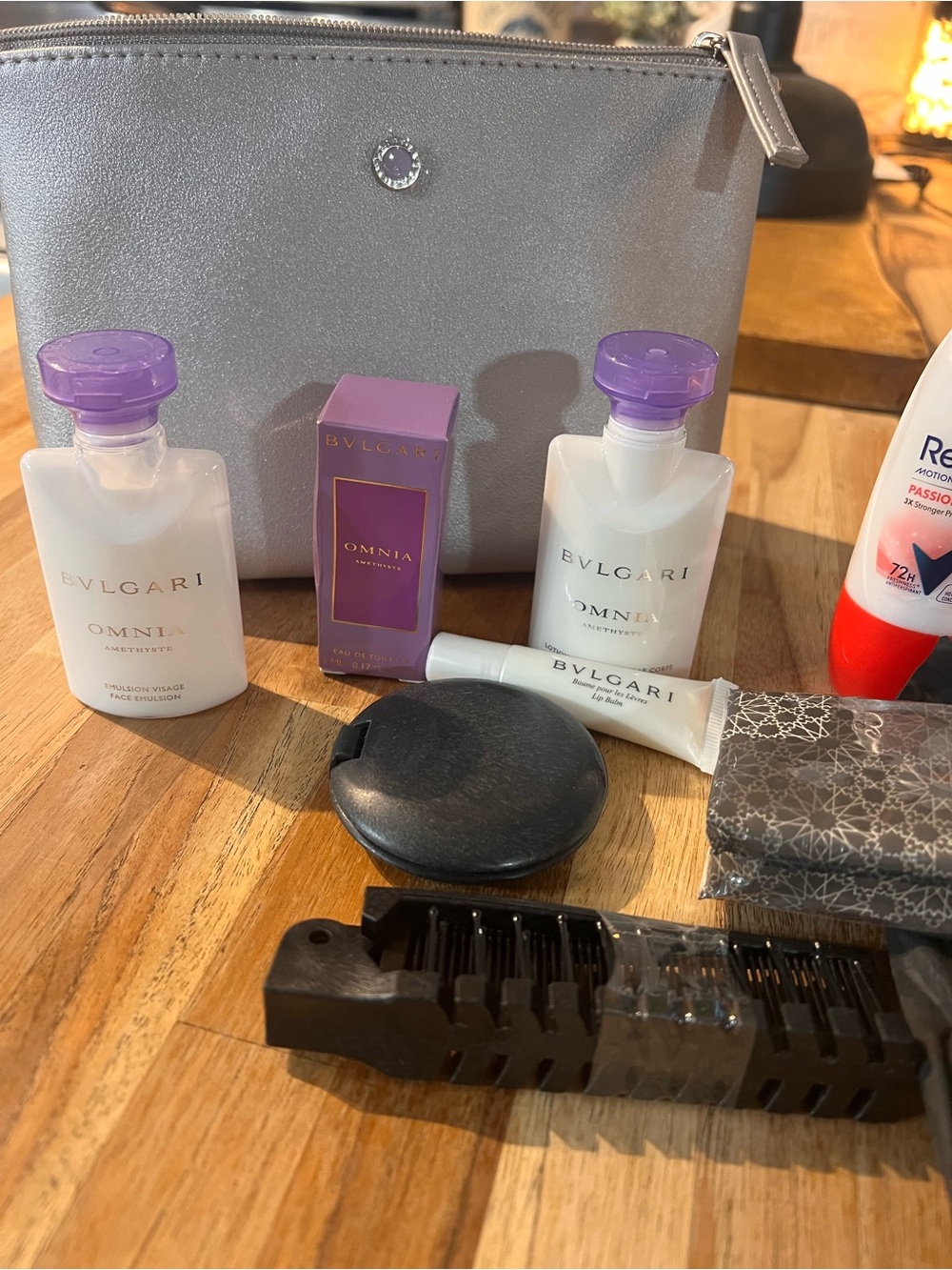 Bvlgari travel kit for women